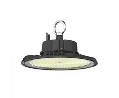200W LED UFO sandėlio šviestuvas, juodas, 6500K
