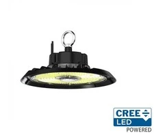 V-tac 200W LED UFO sandėlio šviestuvas, juodas, 6500K, CREE LED chip
