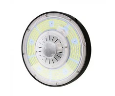 V-tac 200W LED UFO sandėlio šviestuvas, juodas, 4000K, dimeriuojamas