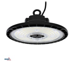 Bemko 200W LED UFO šviestuvas PARIT, juodas, 4000K, IP65, 90°, DALI