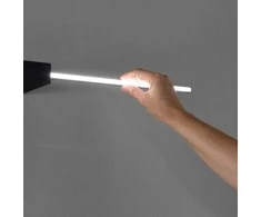 Sieninis šviestuvas Ideal Lux 20,5W LED veidrodžio šviestuvas THEO, baltas, 3000K, 327945