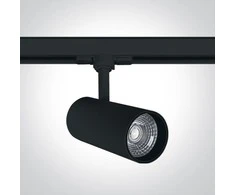 20W LED šviestuvas į bėgelius, juodas, 3000K, 65642BT/B/W