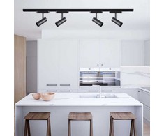 V-tac 20W LED akcentinis šviestuvas į magnetinius bėgelius, juodas, 6400K