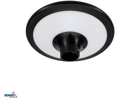 Bemko 20W LED gatvės šviestuvas su saulės baterija, juodas, 4000K, IP65