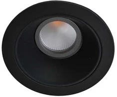 Bikuvalt 20W LED įleidžiamas šviestuvas ALEA, juodas, 3000K, 3914-012B-3-S-38