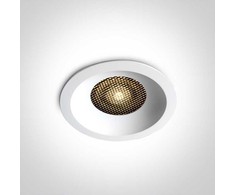 20W LED įleidžiamas šviestuvas, baltas, 3000/3500/4000K, su filtru nuo akinimo, 10120DH/W/V