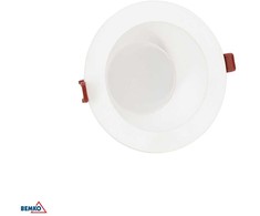 Bemko 20W LED įleidžiamas šviestuvas FALED, baltas, 3000K, IP44/IP20