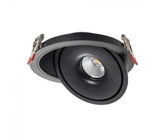 V-tac 20W LED įleidžiamas šviestuvas, juodas, 3000-6400K