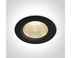 20W LED įleidžiamas šviestuvas, juodas, 3000/4000/5000K, 10120CB/B/V