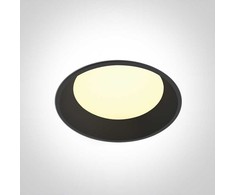 20W LED įleidžiamas šviestuvas, juodas, 3000/4000/5000K, IP65, 10120FD/B/V