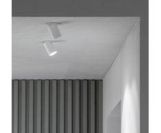 20W LED įleidžiamo montavimo šviestuvas NOVA, juodas, 4000K, 370187