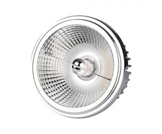V-tac 20W LED lemputė, AR111, 6400K, keičiamas reflektorius 40°/20°