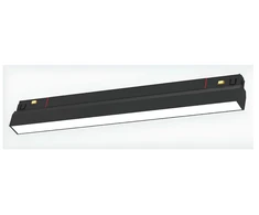 20W LED linijinis šviestuvas į magnetinę sistemą LUXSONN, juodas, CCT