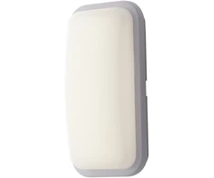 20W LED lubinis fasado šviestuvas SHELLY, baltas, CCT, IP65