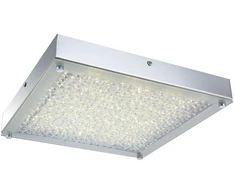 20W LED lubinis šviestuvas ADAM SQUARE, chromo/baltos sp., 4000K