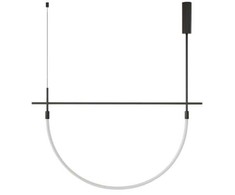 20W LED pakabinamas šviestuvas CRAM, juodas, 2700K, dimeriuojamas