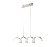 20W LED pakabinamas šviestuvas HELIX, baltos/sidabro sp., 4000K