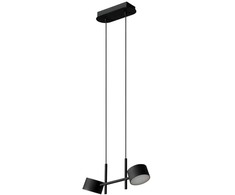 20W LED pakabinamas šviestuvas KYOTO, juodas, 3000K, dimeriuojamas