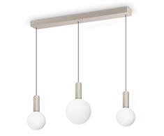 20W LED pakabinamas šviestuvas ODEON, pilkos/baltos sp., 3000K, 349213