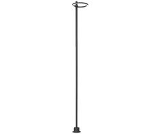 20W LED pastatomas lauko šviestuvas, juodas, 3000K, IP65, E512