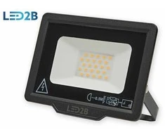 Bikuva.lt 20W LED prožektorius MH, juodas, 4000K