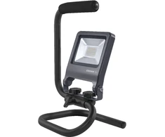 Osram 20W LED prožektorius su stovu WORKLIGHTS, tamsiai pilkas, 4000K, IP65