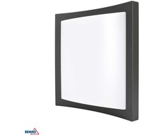 Sieninis šviestuvas Bemko 20W LED sieninis fasado šviestuvas VALANT, grafito sp., 4000K, IP65