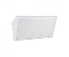 V-tac 20W LED sieninis lauko šviestuvas, baltas, 6400K