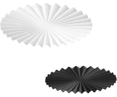 20W LED sieninis šviestuvas ANADARA, juodas, CCT