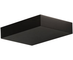 20W LED sieninis šviestuvas BRICK, juodas, 2700/3000/4000K, dimeriuojamas, A3972072NDP