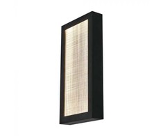 V-tac 20W LED sieninis šviestuvas, juodas, 3000K, IP65