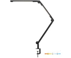 20W LED stalo šviestuvas TENUIX FOLD, juodas, 3000/4000/6500K, dimeriuojamas