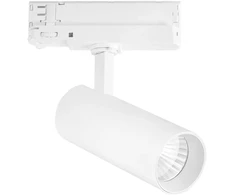 20W LED trifazis bėginis šviestuvas JET, baltas, CCT