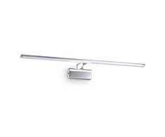 Sieninis šviestuvas Ideal Lux 20W wall lamp with 1 light ALMA, 3000K, chrome
