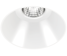 2.1W įleidžiamas LED šviestuvas SHOT LIGHT TRIMLESS, 3000K, Baltas
