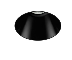 2,1W įleidžiamas šviestuvas SHOT LIGHT TRIMLESS, juodas, 3000K