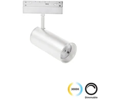 21W LED akcentinis šviestuvas į magnetinę sistemą VIOKEF MAGNETIC, baltas, 3000/4000K, dimeriuojamas, 4244101-N