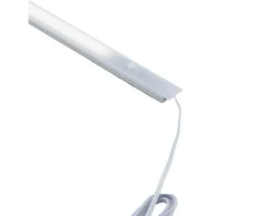 21W LED linijinis spintelės šviestuvas su judesio davikliu LINE, sidabro sp.