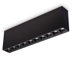 21W LED lubinis šviestuvas LIKA, juodas, 3000K, 369945