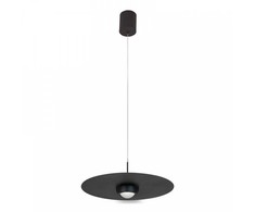 21W LED pakabinamas šviestuvas, juodas, 3000K, dimeriuojamas, 35cm, 2585
