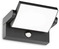 Ideal Lux Sieninis šviestuvas Swipe Ap Sensor Antracite