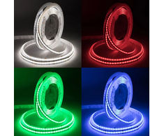21W/m LED COB juosta NEXTEC, RGB+CCT, IP20, 24V, 840LED/m, 5m ritė