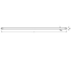 Ledvance 22,2W LED T8 lempa, 3000K, 1500mm