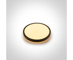 Lubinis šviestuvas 22+3W LED paviršinis šviestuvas, juodos sp., 2700/3200/4000K, 300mm, šviečia į viršų ir į apačią, 62002A/B/V