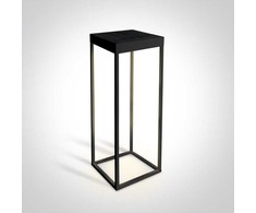 2,2W lauko šviestuvas su saulės baterija, juodas, 3000K, 50cm, 67520A/B/W
