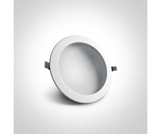 22W LED įleidžiamas šviestuvas, baltas, 4000K, 10122FD/W/C