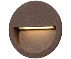 2,2W LED įleidžiamo montavimo sieninis šviestuvas SPICA, rūdžių sp., 2200/2700/3200/4000K, IP65, E2061071M