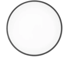 22W LED lubinis šviestuvas PANGEA, juodas, CCT