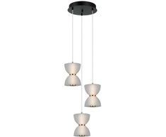 Italux Pakabinamas šviestuvas Tica PND-83949-3-BK