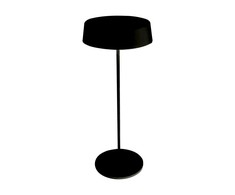 2.2W LED pastatomas lauko šviestuvas, juodas, 3000K, dimeriuojamas, su baterija, E289